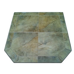 Desert Tile Stove Board 48" x 48" Double Cut