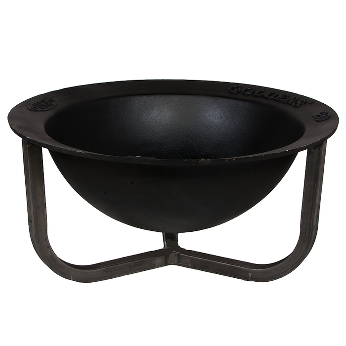 Goldens' Cast Iron 20 Gallon Fire Pit with Stand