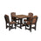 Wildridge Furniture Table (44x44) with 4 Dining Chairs