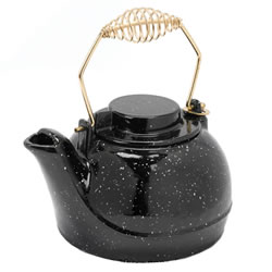 Black Porcelain Kettle