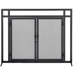 Woodfield Mission Style Screen with Doors