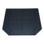 Dark Grey Tile Stove Board 48" x 48" Double Cut