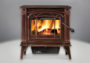 Napoleon 1400C Banff Majolica Brown Enamel Wood Stove